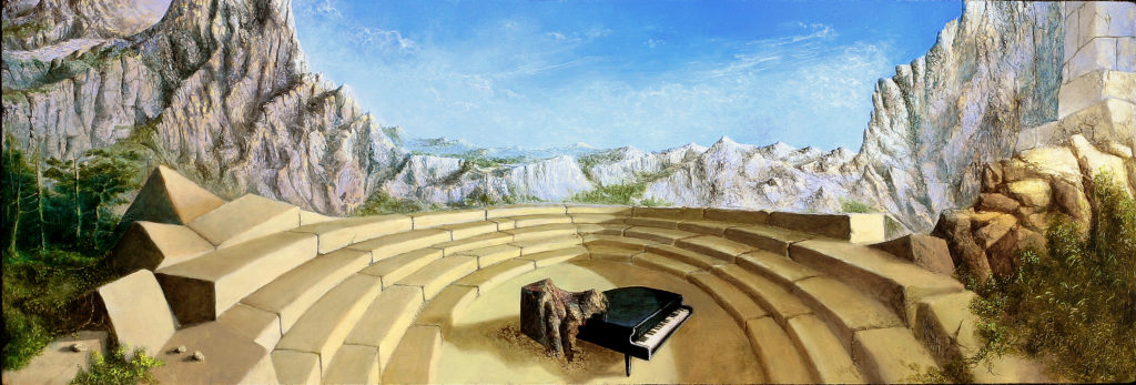 Le piano dans l’arène